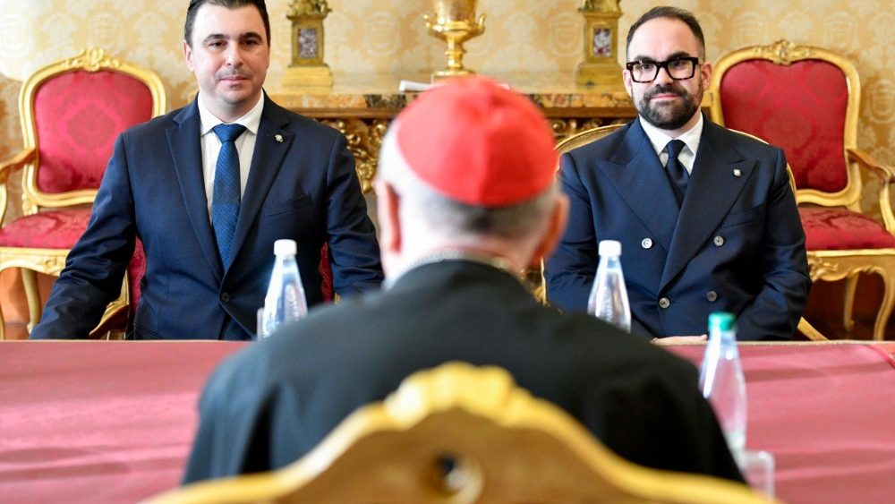 Візіт у Ватыкан Капітанаў-рэгентаў Сан-Марына