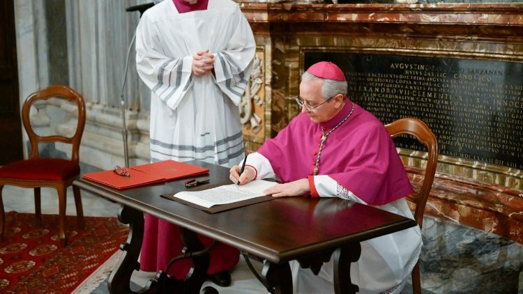 Selada a Porta Santa na Bas&iacute;lica de Santa Maria Maior