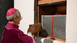 Romas Svētās Marijas Madžores bazilikas Svēto durvju aizmūrēšanas ceremonija