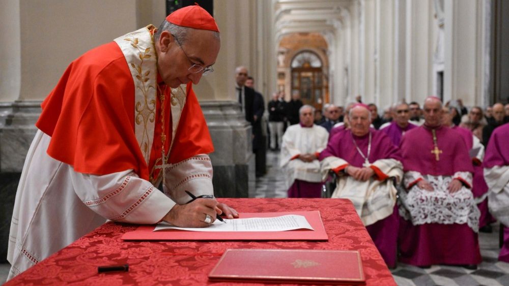 2026.01.14 Rito muratura della Porta Santa della Basilica di San Giovanni
