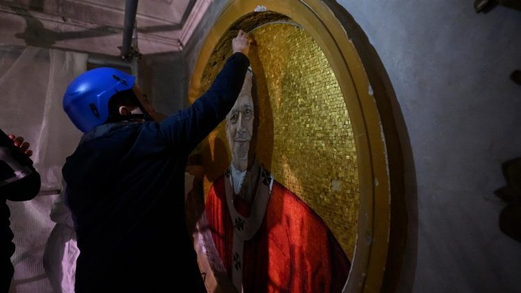 2026.01.15 Affissione Clipeo SS Leone Basilica di San Paolo