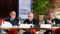 2025.01.17 Kardinali Parolin Katibu Mkuu wa Vatican ametoa hotuba yake.