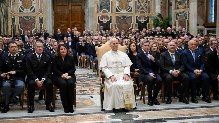 Setkání s vedením a pracovníky Inspektorátu veřejné bezpečnosti při Vatikánu, 19. 1. 2026