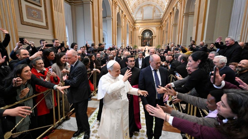 El Papa saluda a los responsables del Camino Neocatecumenal el lunes 19 de enero de 2026