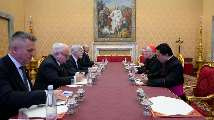 Il presidente ceco Pavel in Segreteria di Stato