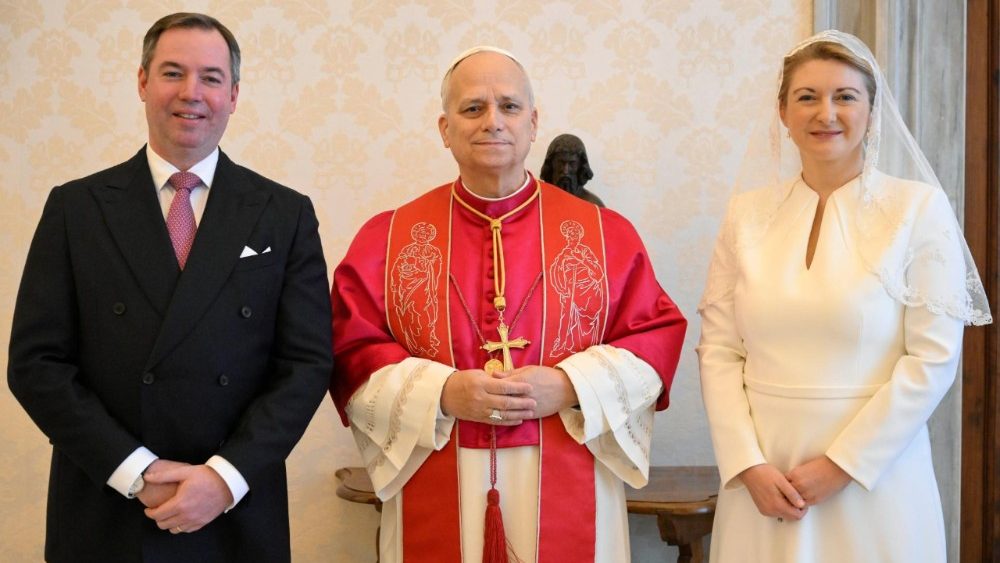 Візіт Вялікіх герцага і герцагіні Люксембурга ў Ватыкан