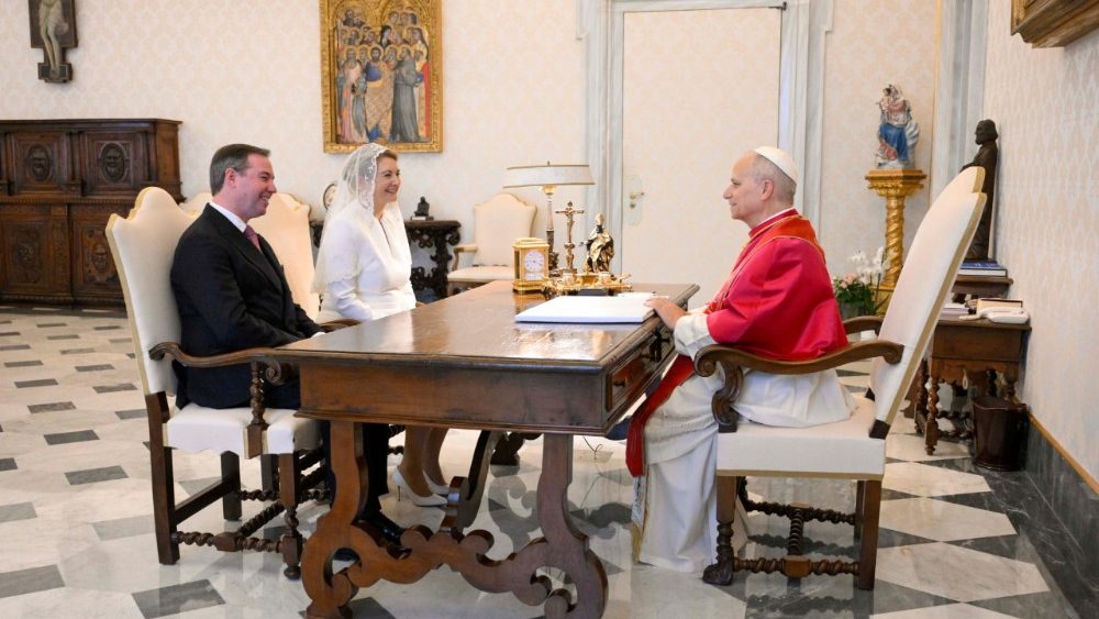 Візіт Вялікіх герцага і герцагіні Люксембурга ў Ватыкан