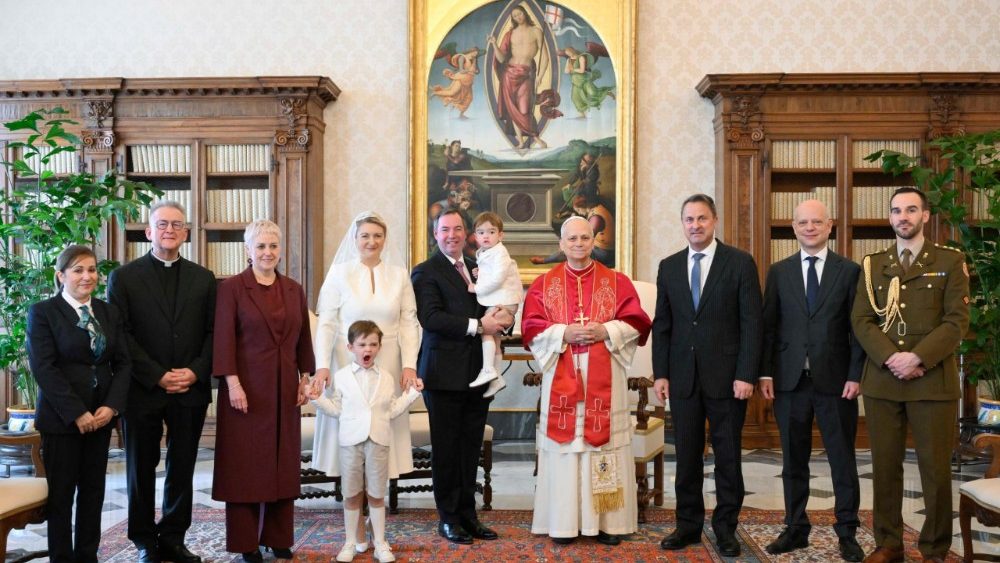 Візіт Вялікіх герцага і герцагіні Люксембурга ў Ватыкан