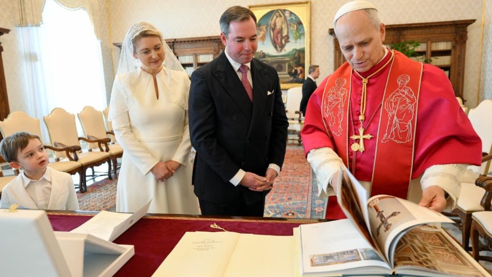 Візіт Вялікіх герцага і герцагіні Люксембурга ў Ватыкан