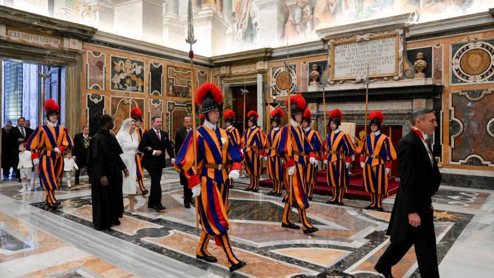 2026.01.23 Le Loro Altezze Reali il Granduca Guillaume e la Granduchessa StÃ©phanie del Lussemburgo 