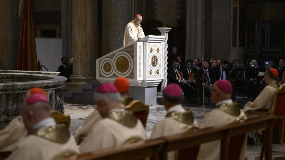 Sfânta Liturghie prezidată de cardinalul secretar de Stat, Pietro Parolin, cu ocazia împlinirii a 200 de ani de relații diplomatice dintre Sfântul Scaun și Brazilia