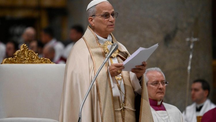 Pope Leo at St Paul's Outside the Walls
