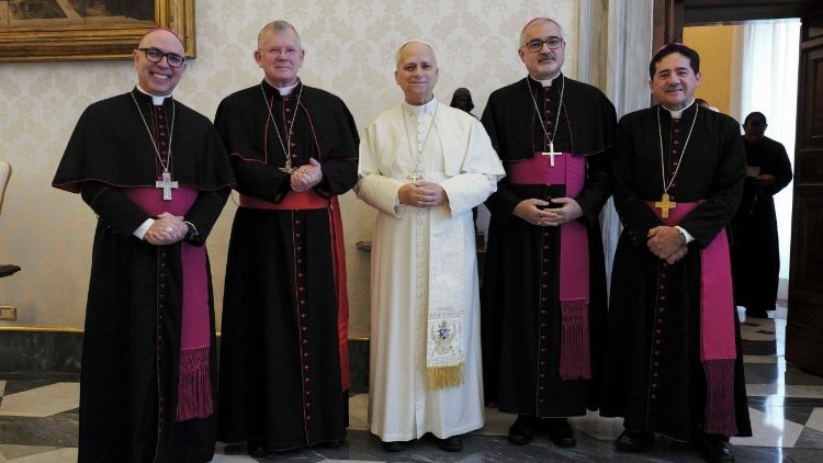 Durante visita da presidência da CNBB ao Vaticano, Papa Leão XIV recebeu convite oficial para o evento em 2027