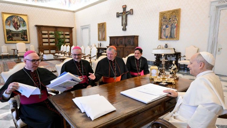 Die Audienz beim Papst