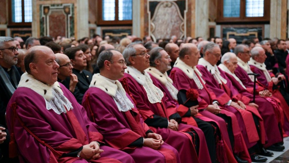 Аўдыенцыя для прэлатаў Трыбунала Рымскай Роты