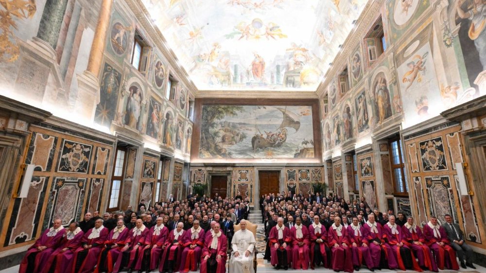 Аўдыенцыя для прэлатаў Трыбунала Рымскай Роты