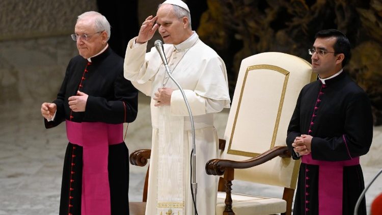 2026.01.28 Papież podczas audiencji generalnej