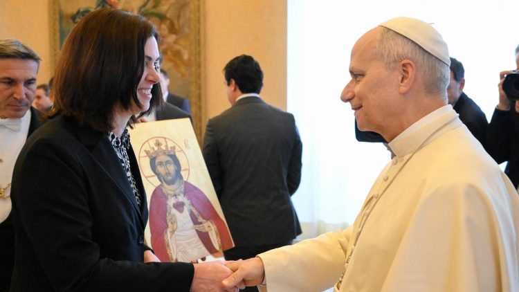 Папата с богопосветените от Regnum Christi