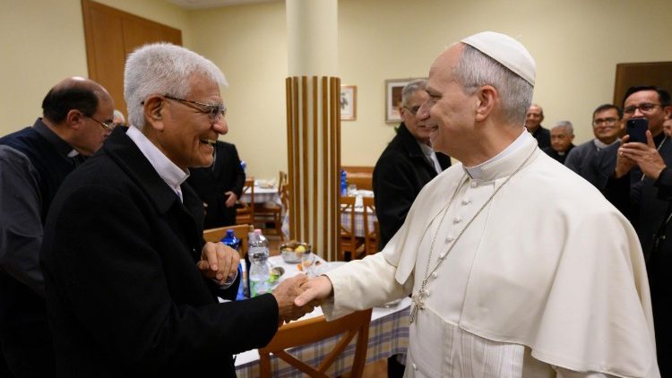 The lunch was "a gesture of closeness and communion"