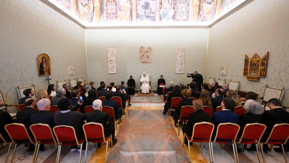 Аўдыенцыя Льва XIV для ўдзельнікаў Папскай сусветнай сеткі малітвы