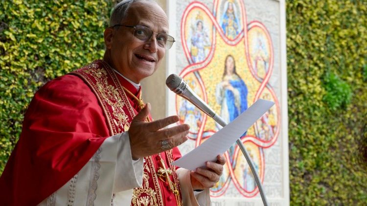 Papa proferiu uma sauda&ccedil;&atilde;o aos presentes