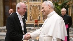 Аўдыенцыя Папы Льва XIV для супрацоўнікаў Папскага дома