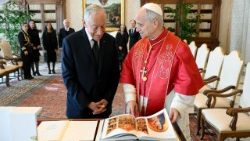 La Leon al XIV-lea, președintele Portugaliei, Marcelo Rebelo de Sousa