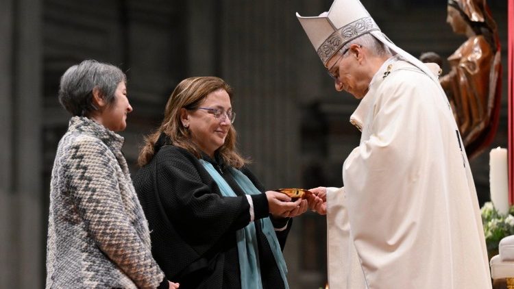 Un momento de la misa en la Jornada Mundial de la Vida Consagrada