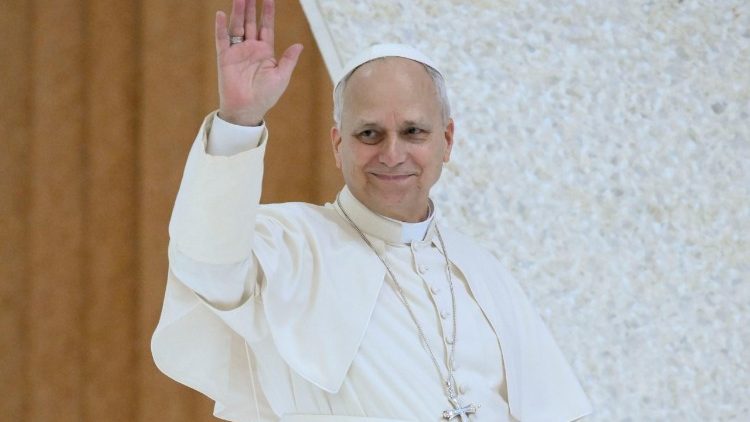 Pápež Lev XIV. v Aule Pavla VI. 4. februára 2026