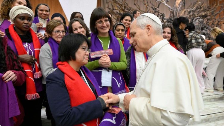 Сустрэча Папы з дэлегацыяй "Talitha Kum"