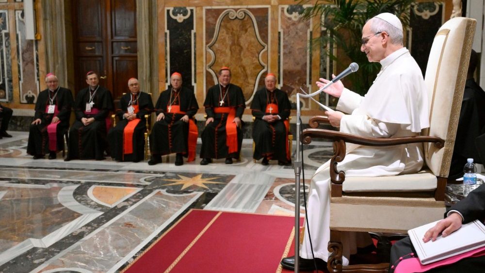 Аўдыенцыя для ўдзельнікаў пленарнай сесіі Дыкастэрыі па справах свецкіх, сям'і і жыцця