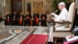 El Papa dirige su discurso a los participantes en la Asamblea del Dicasterio para los laicos, la familia y la vida