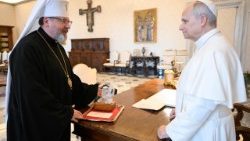Аўдыенцыя для архіепіскапа Святаслава Шаўчука