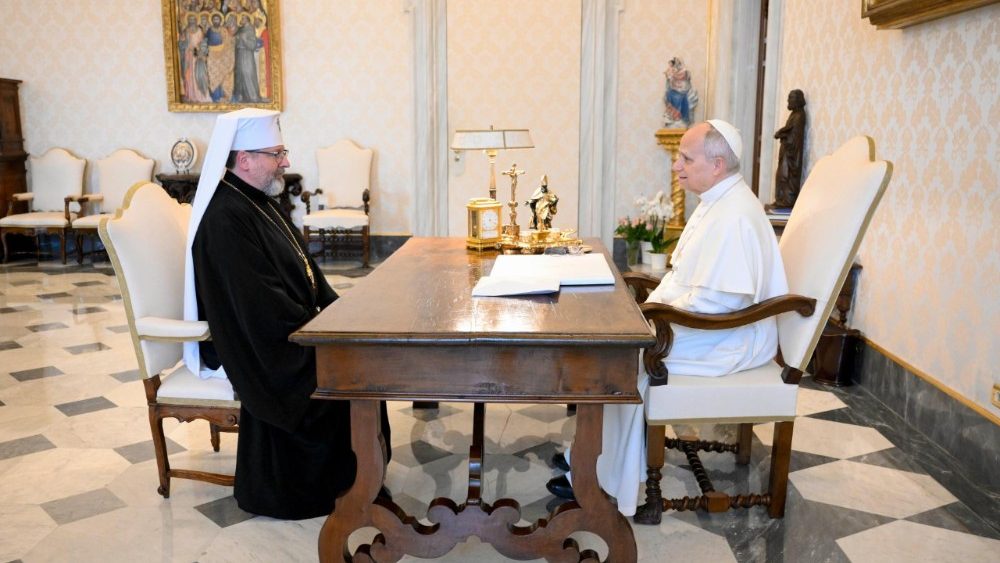 Аўдыенцыя для архіепіскапа Святаслава Шаўчука