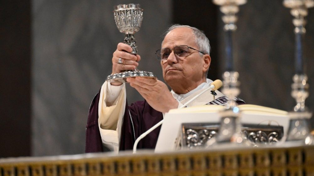 Cвятая Імша з абрадам пасыпання галоў попелам у базіліцы святой Сабіны