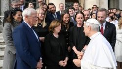 2026.02.18आम दर्शन समारोह के दौरान , संत पापा 14वें 