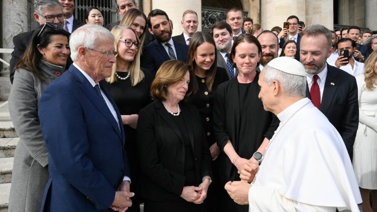 2026.02.18आम दर्शन समारोह के दौरान , संत पापा 14वें 