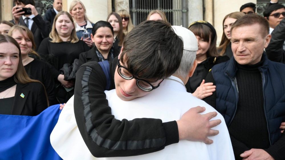 Сустрэча з жонкамі і маці ўкраінскіх палонных і зніклых без вестак