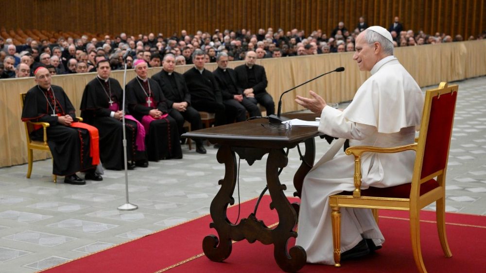 La Leon al XIV-lea, clerul diecezei de Roma