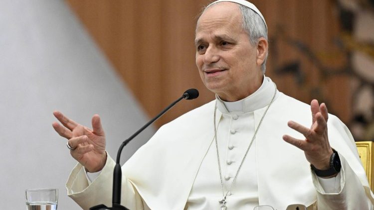 Pope Leo XIV meets with the clergy from the Diocese of Rome