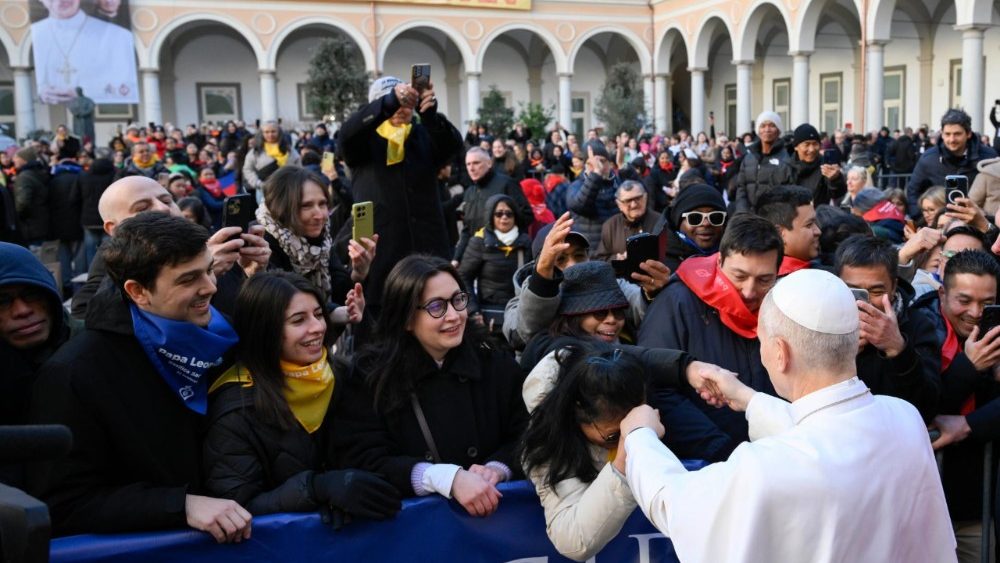 Душпастырскі візіт Льва XIV у парафію Найсвяцейшага Сэрца Езуса ля вакзала "Тэрміні"