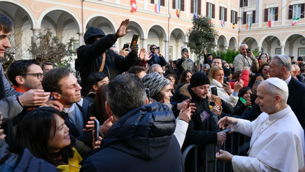 Душпастырскі візіт Льва XIV у парафію Найсвяцейшага Сэрца Езуса ля вакзала "Тэрміні"