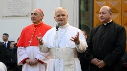 Душпастырскі візіт Льва XIV у парафію Найсвяцейшага Сэрца Езуса ля вакзала "Тэрміні"