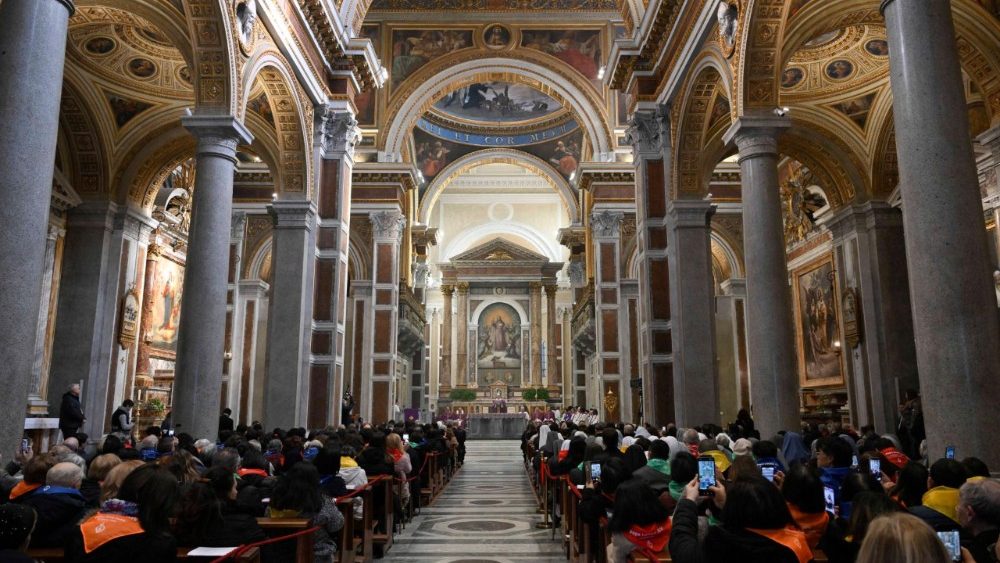 Душпастырскі візіт Льва XIV у парафію Найсвяцейшага Сэрца Езуса ля вакзала "Тэрміні"