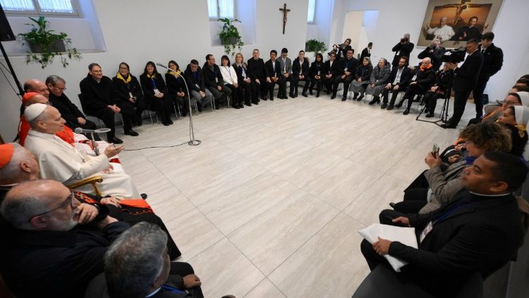 O Papa encontra o Conselho Pastoral