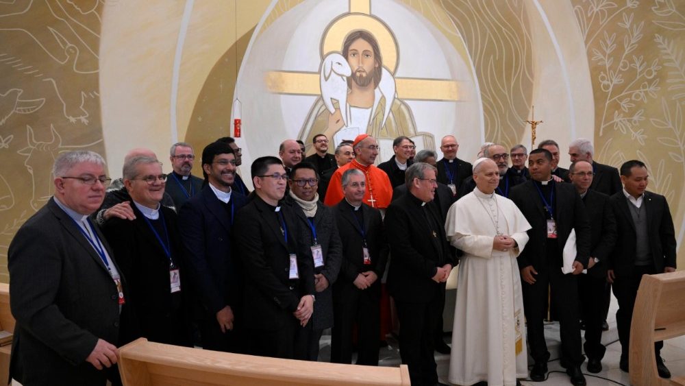 Сустрэча Папы з супольнасцю салезіянаў у рымскай парафіі Найсвяцейшага Сэрца Езуса