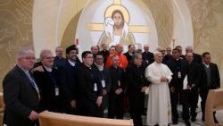 Сустрэча Папы з супольнасцю салезіянаў у рымскай парафіі Найсвяцейшага Сэрца Езуса