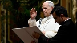 Pope Leo addresses representatives of the Theological Faculty of Puglia and the Theological Institute of Calabria in the Vatican