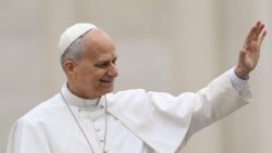 Repertoriu: Leon al XIV-lea salută participanții la audiența generală în Piața Sfântul Petru