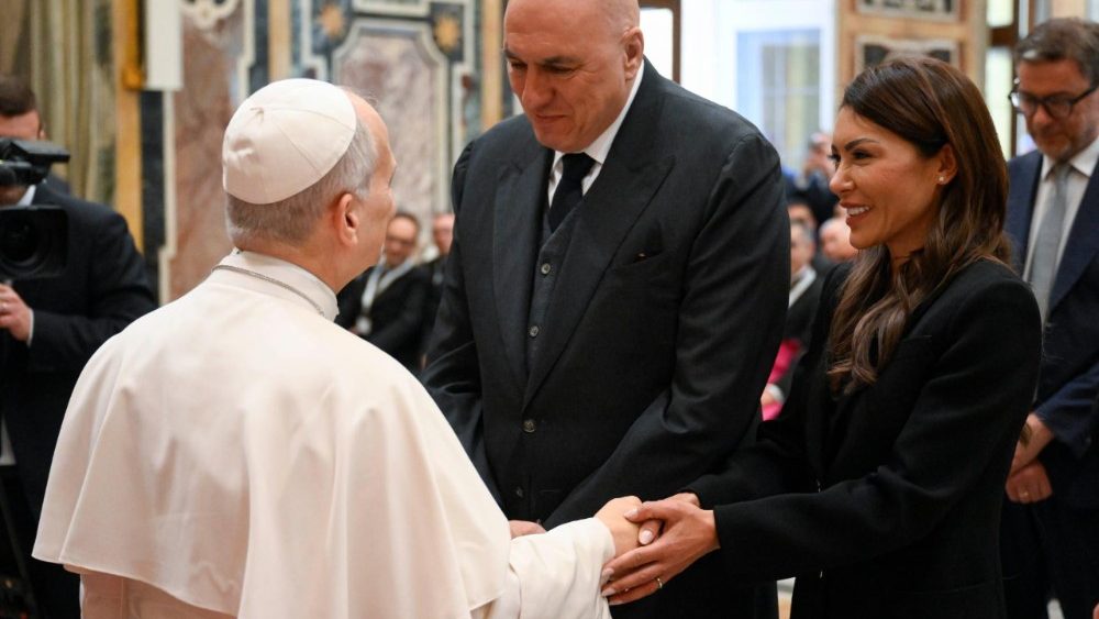 Аўдыенцыя для членаў Вайсковага ардынарыята Італіі